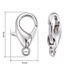 Zinc Alloy Lobster Claw Clasps LS-X-E106-4