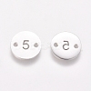 Tarnish Resistant Numbers 304 Stainless Steel Links STAS-M274-035P-5-1