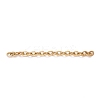 Ion Plating(IP) 304 Stainless Steel Cable Chains CHS-WH0007-01A-G-2