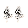 Great Valentines Day Gift Ideas Tibetan Style Alloy Charms LF10736Y-1
