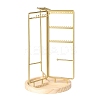 Rotatable Iron Jewelry Display Rack ODIS-Q042-03G-2