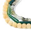 Natural Gemstone Beads Strands G-F513-04-3