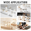 4 Colors Acrylic Single Earring Display Card ODIS-AR0001-05B-6