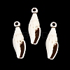 Spray Painted Opaque Acrylic Pendants ACRP-F003-03H-1