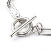 Tarnish Resistant 304 Stainless Steel Figaro Chain Bracelets BJEW-JB06446-4