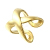 304 Stainless Steel Adjustable Cuff Rings for Women LS-RJEW-B123-01G-02-4