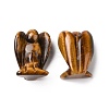 Natural Tiger Eye Angel Decor Healing Stones G-G864-01A-03-2