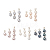 Natural Pearl Pendants PALLOY-JF04903-1