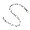 Tarnish Resistant 304 Stainless Steel Figaro Chain Bracelets BJEW-I274-03S-4