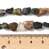 Raw Rough Natural Multicolor Tourmaline Beads Strands G-M453-C09-5