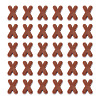 Opaque Acrylic European Beads LS-OACR-TAC0019-006X-2
