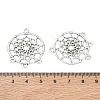 Tibetan Style Alloy Chandelier Components Links TIBEP-R304-020AS-LF-4