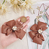 Polyester Bowknot Shoe Decorations FIND-GO0001-52B-3