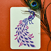 2Pcs PET Hollow Out Drawing Painting Stencils DIY-MA0005-56A-3
