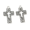 Tibetan Style Alloy Pendants FIND-B050-12AS-1
