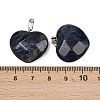Natural Sodalite Pendants G-A281-02P-08-3