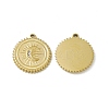 PVD Vacuum Plating 201 Stainless Steel Pendants STAS-J401-VC581-1