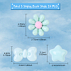 30Pcs 3 Styles Resin Cabochon CRES-YW0001-41-3