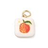 Printed 304 Stainless Steel Pendants LS-STAS-A131-10A-G-1