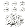 30Pcs 6 Styles Tibetan Style Alloy Pendants FIND-YW0004-86-1