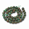 Natural Chalcedony Beads Strands G-S333-10mm-014F-2