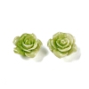 Synthetic Coral 3D Flower Rose Beads CORA-A005-14mm-23-1