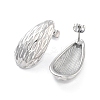 Non-Tarnish 304 Stainless Steel Stud Earrings EJEW-K281-19P-1