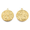 201 Stainless Steel Pendants STAS-N098-168LG-1