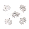 Non-Tarnish 201 Stainless Steel Pendants STAS-K003-04P-1