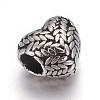 Retro 316 Surgical Stainless Steel European Style Beads OPDL-L013-13AS-2
