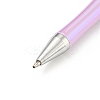 UV Plated Plastic Ball-Point Pen AJEW-C038-03F-3