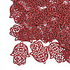 430 Stainless Steel Filigree Pendants LS-X-STAS-T042-15C-1