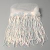 1 Yard Polyester Tassel Ribbon OCOR-WH0080-90A-1