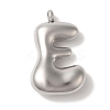 Non-Tarnish 304 Stainless Steel Pendants X-STAS-M017-08P-05-1