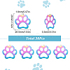 30Pcs Ion Plating(IP) 201 Stainless Steel Pet Pendants STAS-SC0004-97-2
