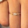 Alloy Rhinestone Plain Band Rings PW-WG1313D-05-2