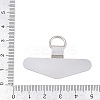 201 Stainless Steel Mobile Phone Tether Tab AJEW-A075-01P-3