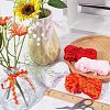 4 Strands 4 Colors Polyester Wave Bending Fringe Trim OCOR-GF0002-43C-5
