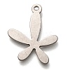 Non-Tarnish 304 Stainless Steel Pendants STAS-H128-05P-2