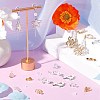 24Pcs 6 Style Brass Clip-on Earring Findings DIY-SC0021-30-4