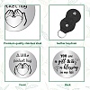 201 Stainless Steel Commemorative Coins AJEW-CN0002-05A-3