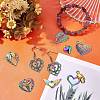 20Pcs 10 Styles Plated Alloy Pendants PALLOY-CJ0002-17-6