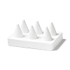 Rectangle Resin Ring Display Stands with 6 Cones Holder LS-ODIS-A012-02-2