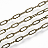 Brass Paperclip Chains X-CHC-S008-001D-AB-1