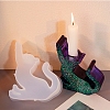 Lovely Cat Shape Candlestick Silicone Molds SIMO-C010-01A-7