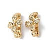 Brass Micro Pave Cubic Zirconia Pendants Bails KK-D324-40G-1
