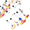 18Pcs 9 Styles Alloy Enamel Pendants FIND-FS0003-66-3