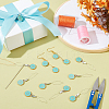 20Pcs 10 Style 304 Stainless Steel Threaders DIY-AB00047-4