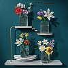 Chrysanthemum Potted Flowers Building Blocks DIY-B019-13-7
