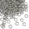 Tarnish Resistant 304 Stainless Steel Open Jump Rings X-STAS-E067-11-9mm-2
